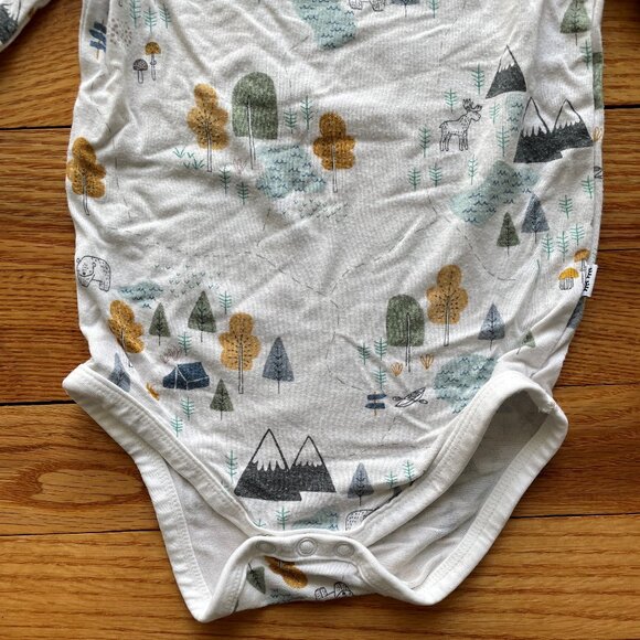 Little Sleepies Let's Explore Bodysuit Size 6-12 Month - Picture 4 of 6